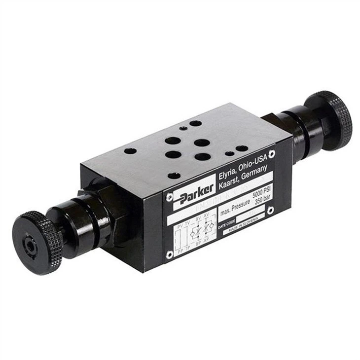 Original Parker FM2D Series Control Valve FM2DDDSV55 FM2DDSV55 Stacked One-way Throttle Solenoid Valve