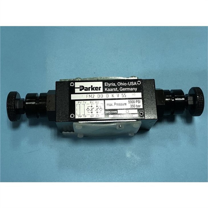 Original Parker FM2D Series Control Valve FM2DDDSV55 FM2DDSV55 Stacked One-way Throttle Solenoid Valve