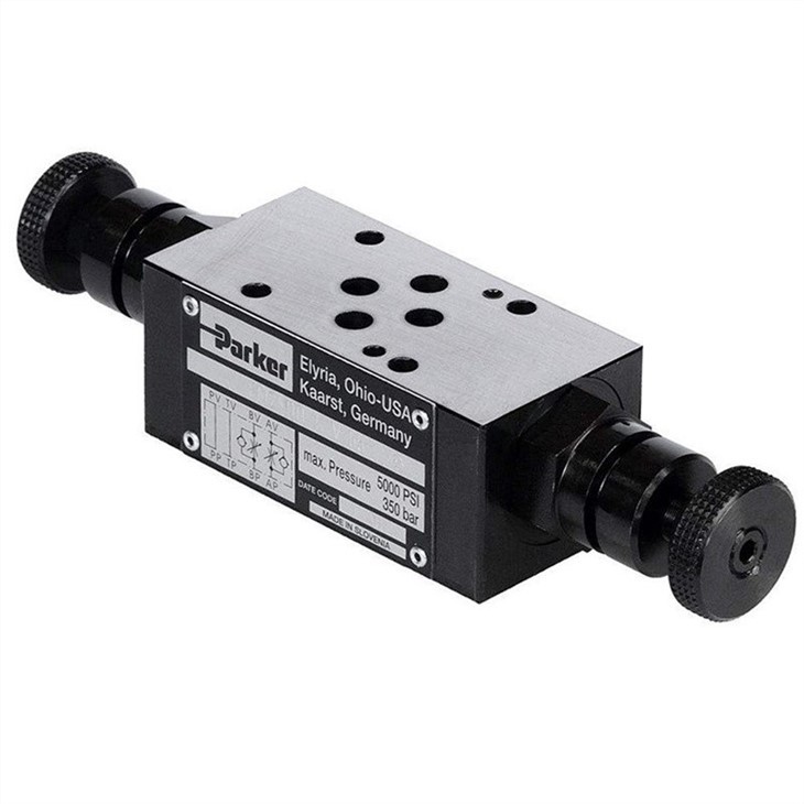 Original Parker FM2D Series Control Valve FM2DDDSV55 FM2DDSV55 Stacked One-way Throttle Solenoid Valve